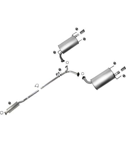 Amazon.com: BORLA 140277 Cat-Back Performance Exhaust System for